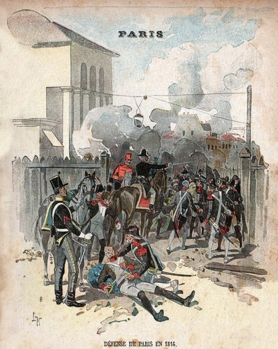 Siege of Paris, 1815 by Unknown